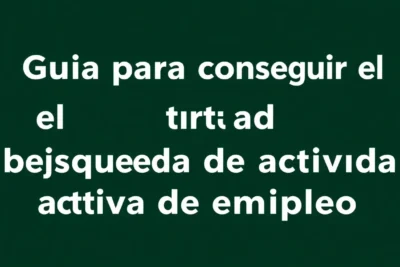 Guía para conseguir el certificado de búsqueda activa de empleo 7 guia para conseguir el certificado de busqueda activa de empleo